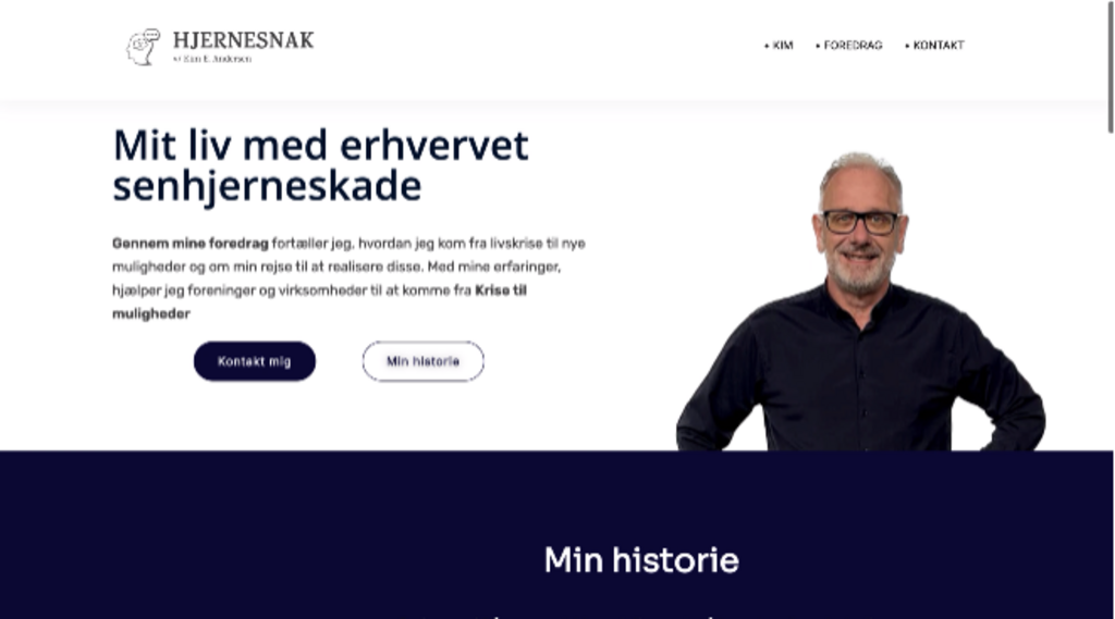 Hjernesnak fik elegant kontakt