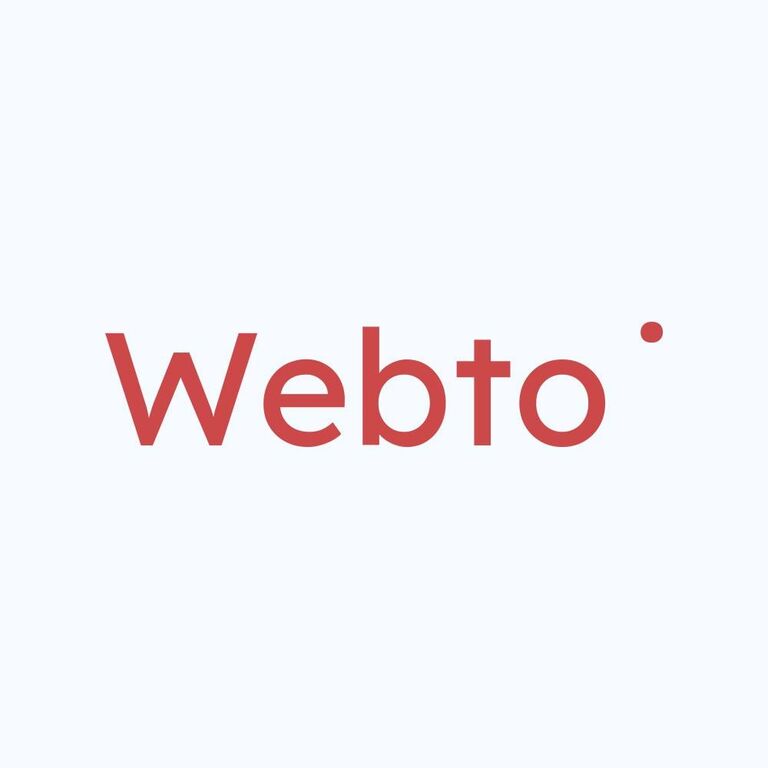 Webto logo